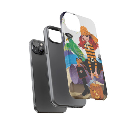 Moonlit Pirate Halloween Phone Cases