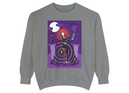 Mystic Elegance Unisex Garment-Dyed Sweatshirt