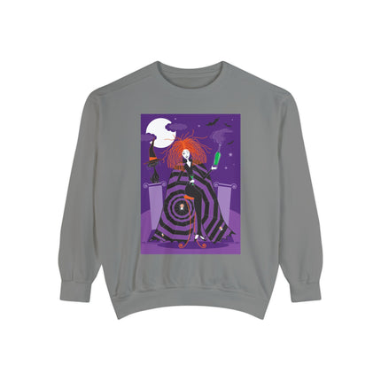 Mystic Elegance Unisex Garment-Dyed Sweatshirt