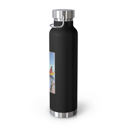 Le long du Missouri (Indian couple on the Missouri River) by George Barbier Copper Vacuum Insulated Bottle, 22oz