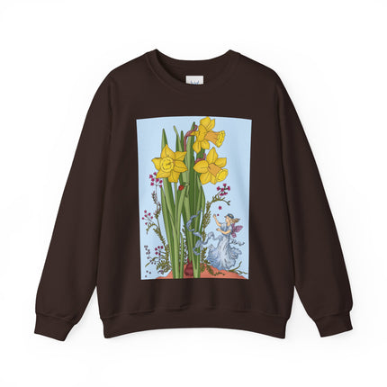 Daffodil Fairy Unisex Heavy Blend™ Crewneck Sweatshirt