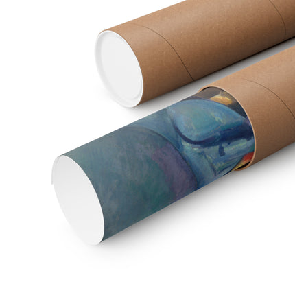 The Peppermint Bottle by Paul Cézanne Matte Horizontal Posters