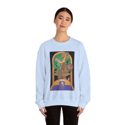 October & Opal, Tourmaline (from the Gem Series) by Sofia Chiostri Heavy Blend™ Crewneck Sweatshirt