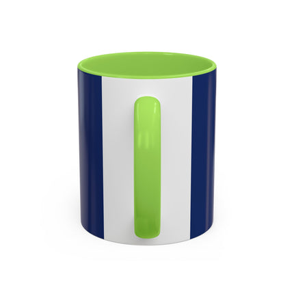 👑🎄 The Christmas Queen Of Golden Bells Colorful Mug – Art Deco Holiday Elegance
