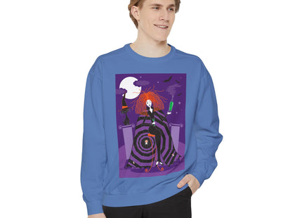 Mystic Elegance Unisex Garment-Dyed Sweatshirt