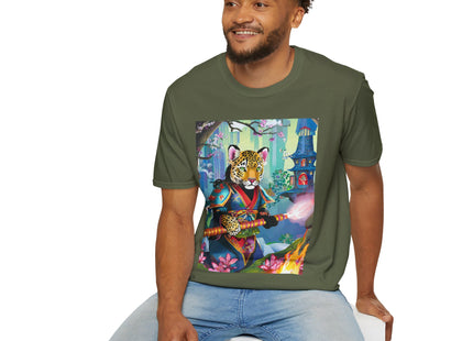 Cyberpunk Leopard Softstyle T-Shirt