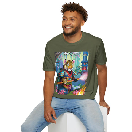 Cyberpunk Leopard Softstyle T-Shirt