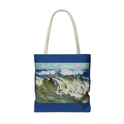 The Wave by Karl Hagemeister Tote Bag (AOP)