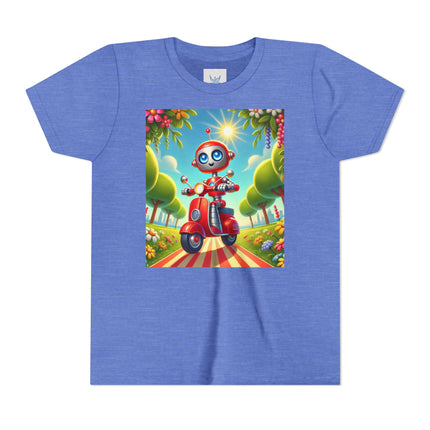 The Traveling Robot Youth Short Sleeve Tee