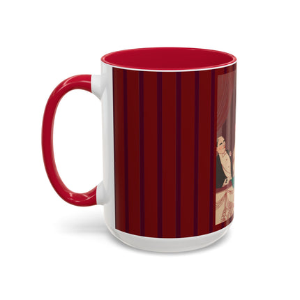 La Loge by George Barbier Colorful Mugs (11oz, 15oz)