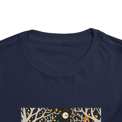 Night of the Trick-or-Treating Owlets Toddler Short Sleeve Tee