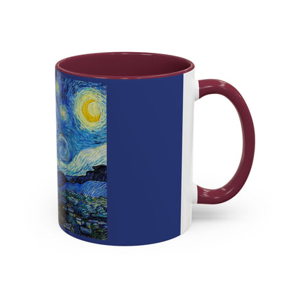 The Starry Night by Vincent Van Gogh Colorful Mugs (11oz, 15oz)