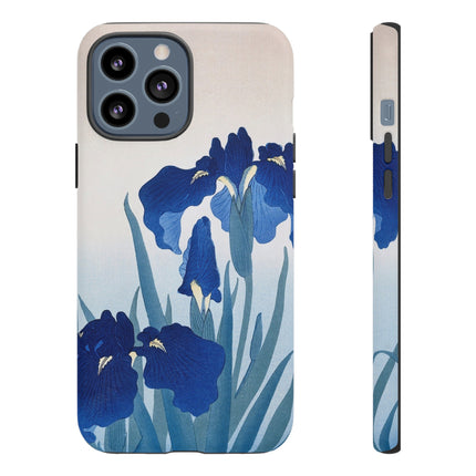 Iris Flowers by Ohara Koson Phone Cases