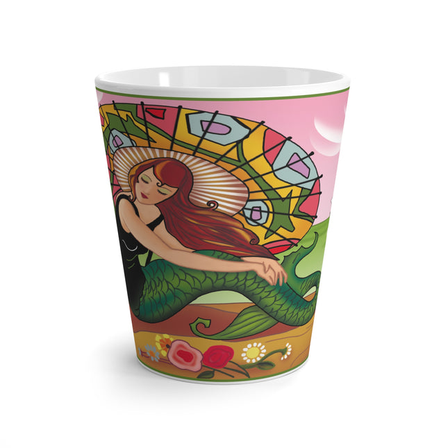 Siren Serenade by Carlo Chiostri Latte Mug