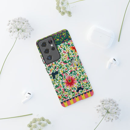 Colorful Floral Pattern by Owen Jones Phone Cases