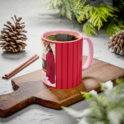 The Hallowe'en Cauldron In the Firelight's Gleam Colorful Mugs (11oz, 15oz)