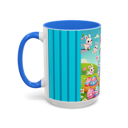 Springtime Kitten’s Easter Joy Colorful Mugs (11oz, 15oz)