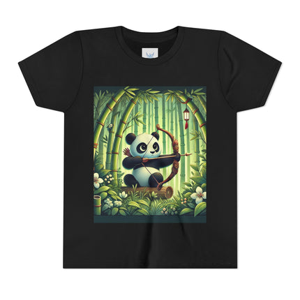 Bamboo Archer Panda Youth Short Sleeve Tee