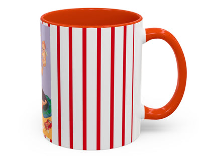 Art Deco Christmas Colorful Mugs (11oz, 15oz)
