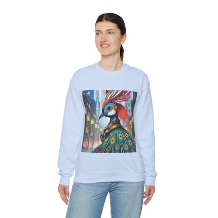 Techno Plumes Unisex Heavy Blend™ Crewneck Sweatshirt