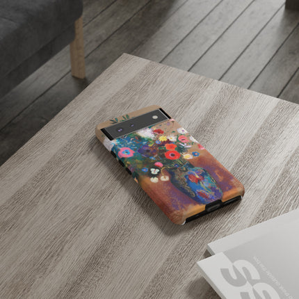 Bouquet of Flowers by Odilon Redon Phone Cases