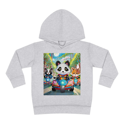 Bumper Car Bonanza Toddler Pullover Fleece Hoodie