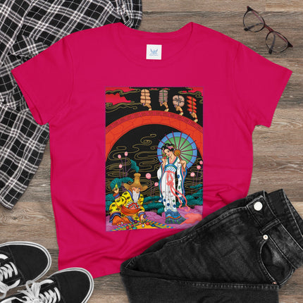 The Romance of Perfume by George Barbier Women's Midweight Cotton Tee
