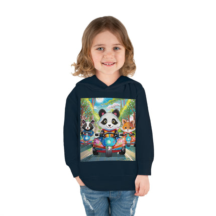 Bumper Car Bonanza Toddler Pullover Fleece Hoodie
