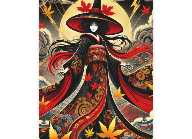 Kabuki Witch Postcards (envelopes included) - Bundles of 10, 30, 50 Pieces