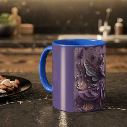 Lavender Fairy Colorful Mugs (11oz, 15oz)