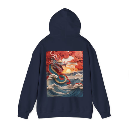 Stormbound Dragon – Heavy Blend™ Hooded Sweatshirt