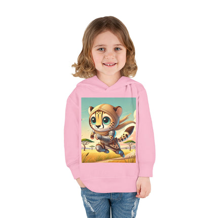 Swift Cheetah Toddler Pullover Fleece Hoodie