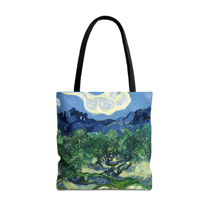 Olive Trees by Vincent Van Gogh Tote Bag (AOP)
