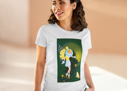 The Enchanted Encounter Women's Midweight Cotton Tee