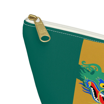 Dragon Fan Cosmetic Bag – Bold Chinese Fantasy & Elegant Strength