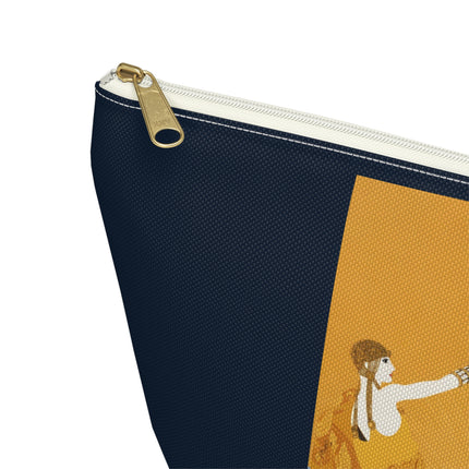 Falcon Mistress Cosmetic Bag – Art Deco Power & Golden Freedom