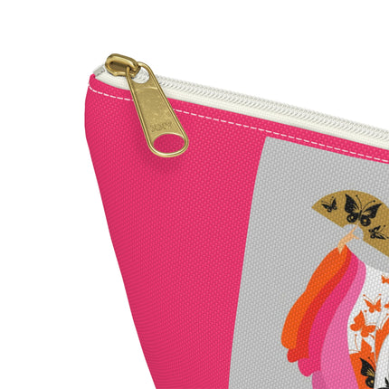 Butterfly Kimono Cosmetic Bag – Elegant Japanese Fantasy & Whimsical Grace