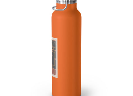 Pompeii Walls Pl.04 by Victor Steeger Copper Vacuum Insulated Bottle, 22oz