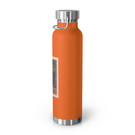 Pompeii Walls Pl.04 by Victor Steeger Copper Vacuum Insulated Bottle, 22oz