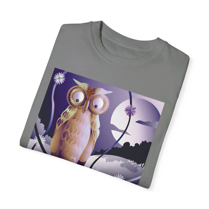 The Startled Pumpkin Unisex Garment-Dyed T-shirt