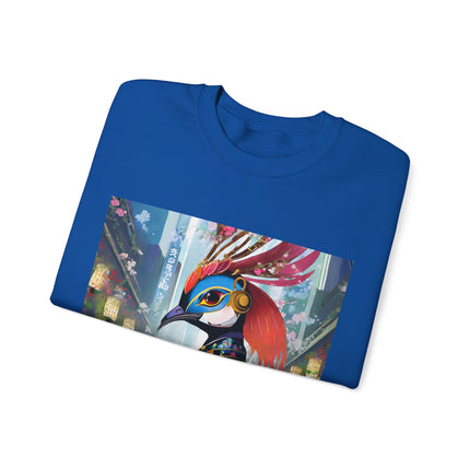 Techno Plumes Unisex Heavy Blend™ Crewneck Sweatshirt