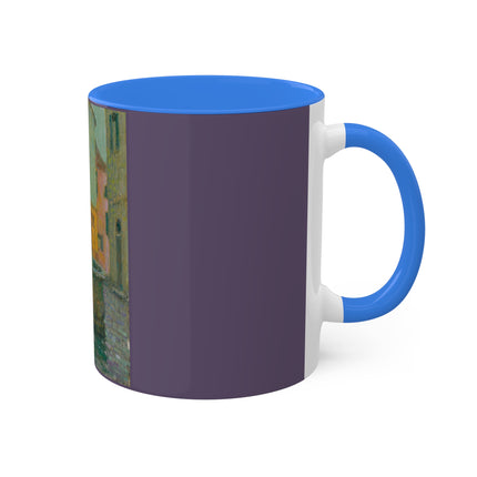 La Fontaine, Saint-Paul De Vence by Henri Le Sidaner Colorful Mug