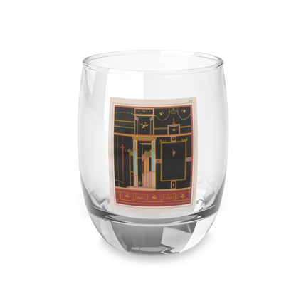 Pompeii Walls Pl.04 by Victor Steeger Whiskey Glass