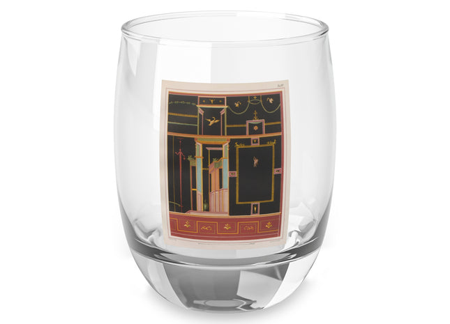 Pompeii Walls Pl.04 by Victor Steeger Whiskey Glass