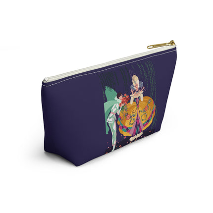 Enchanted Courtship Cosmetic Bag – Whimsical Elegance & Floral Romance