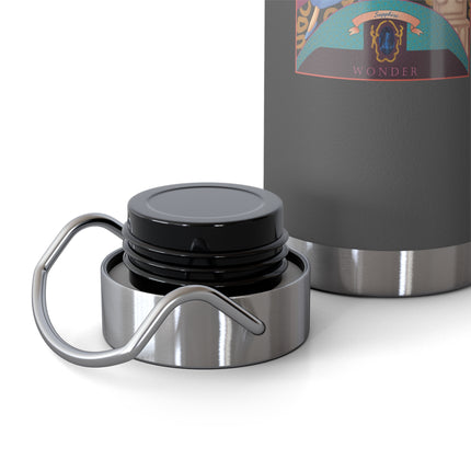 September & Sapphire (from the Gem Series) by Sofia Chiostri Copper Vacuum Insulated Bottle, 22oz