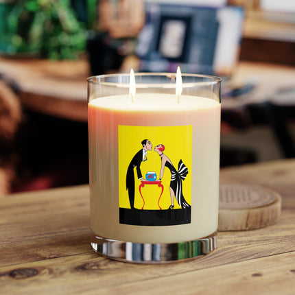 Golden Splendor Scented Candle - Full Glass, 11oz