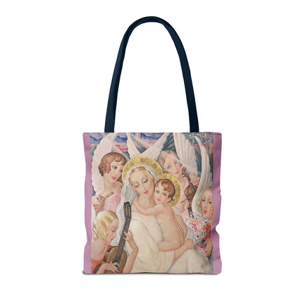 Madonna with Child by Gerda Wegener Tote Bag (AOP)