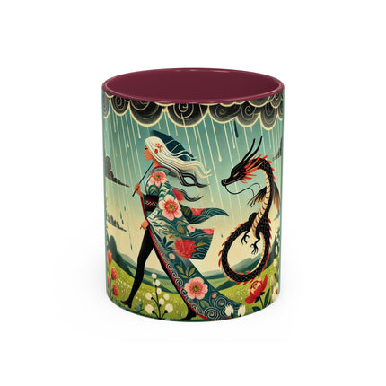 The Dragon Fairy’s Stride Colorful Mugs (11oz, 15oz)