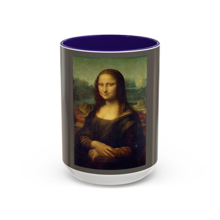 Mona Lisa by Leonardo da Vinci Colorful Mugs (11oz, 15oz)